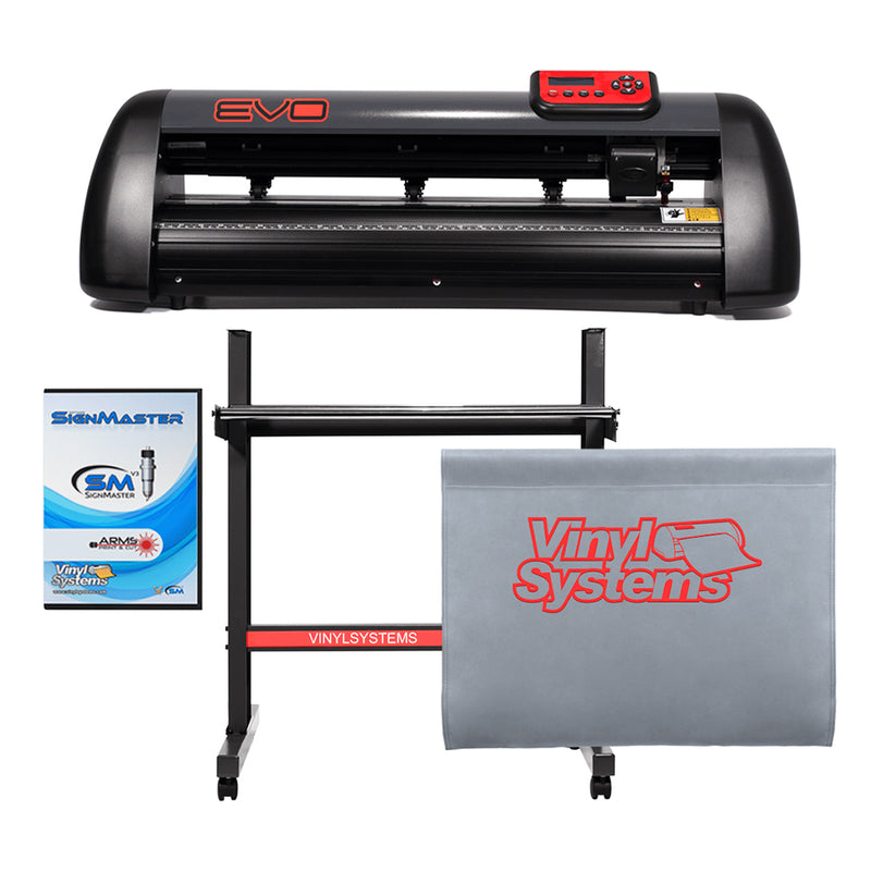 Refurbished HPN VinylSystems Evo 28" Sign & Sticker Cutter Plotter - Contour Cutting DC Servo Motor