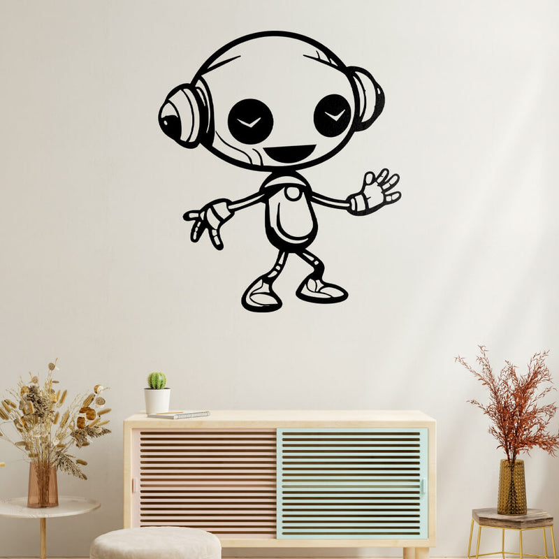 Dancing Alien Vector Design